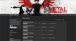Desktop Screenshot of metaluprising.com